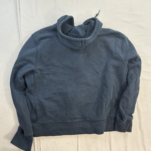 Lauren Ralph Lauren Jacket Womens Large Blue Hoodie Full Zip - Picture 4 of 6